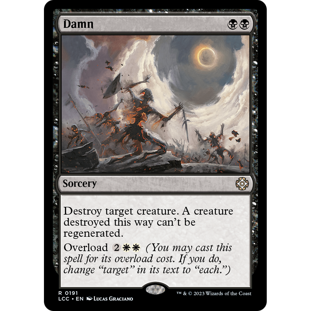 Damn (LCC-191) - The Lost Caverns of Ixalan Commander