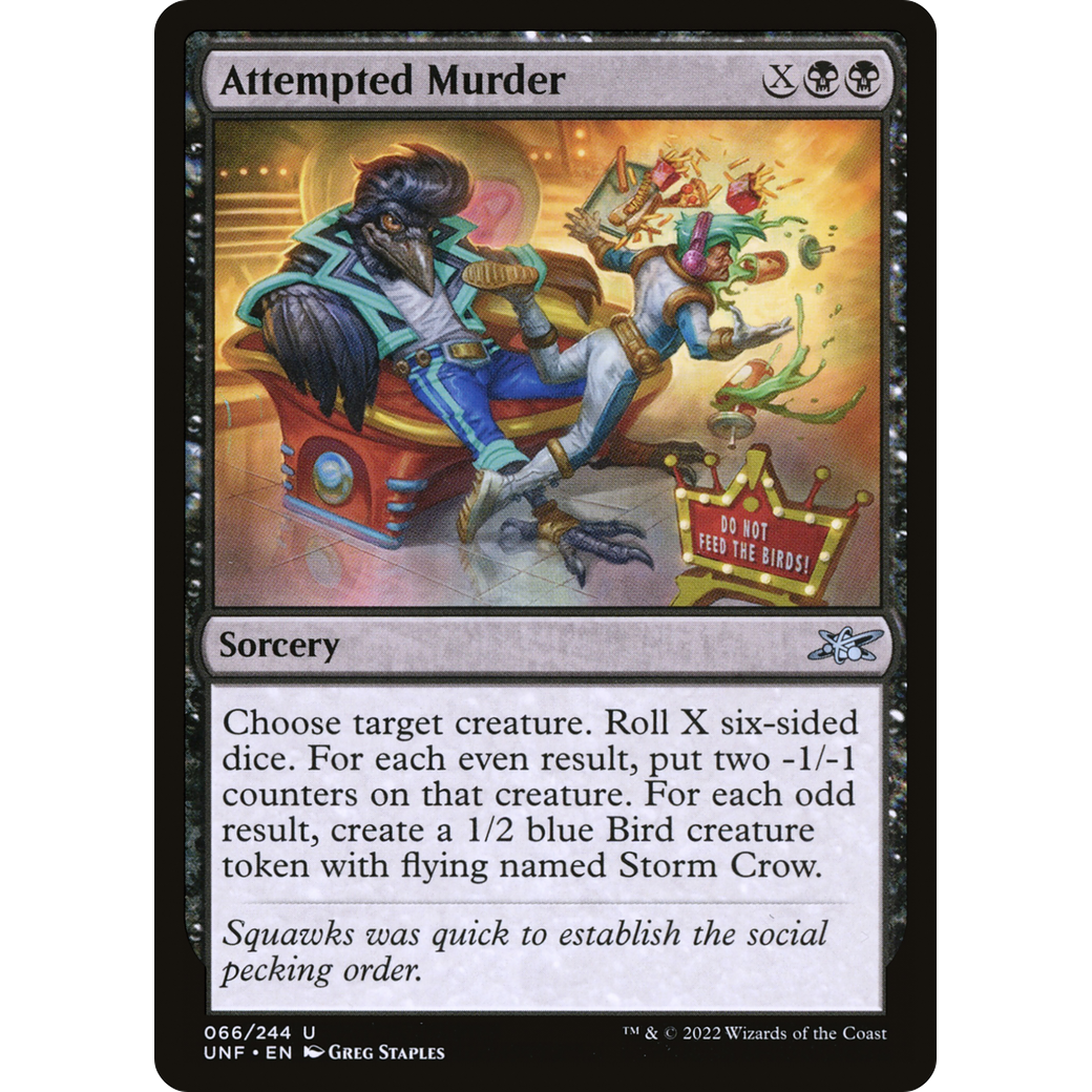 Attempted Murder (UNF-066) - Unfinity Foil