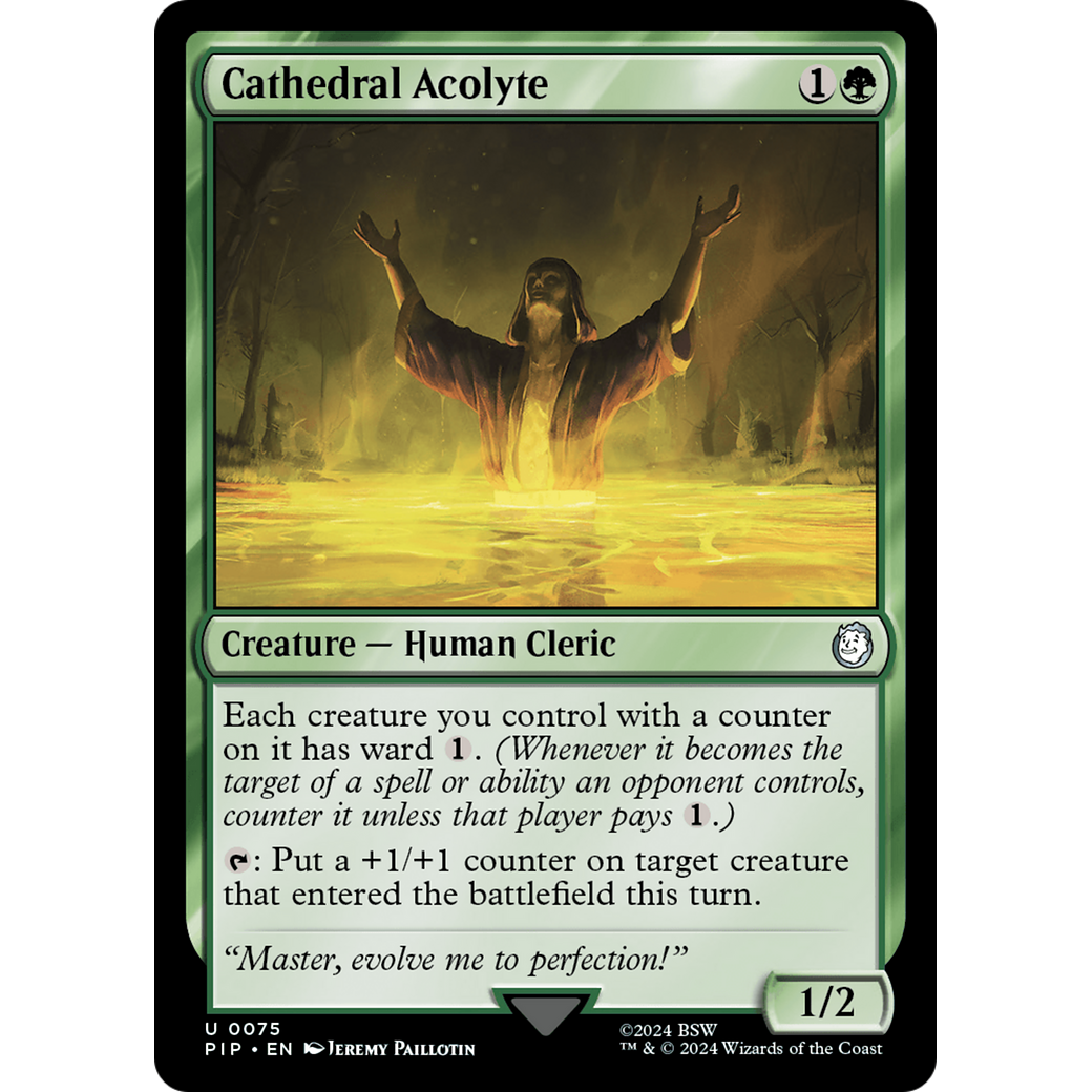 Cathedral Acolyte (PIP-075) - Fallout Foil