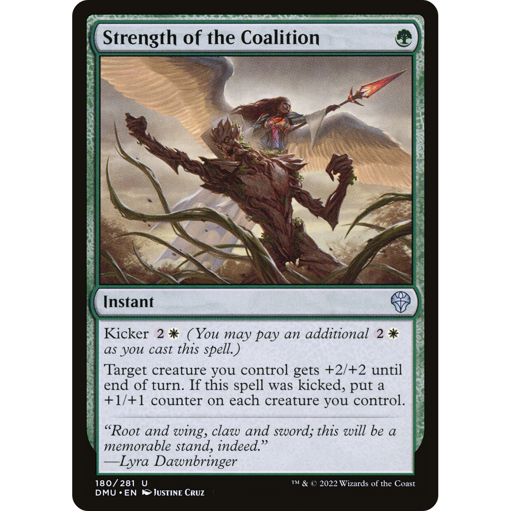 Strength of the Coalition (DMU-180) - Dominaria United Foil
