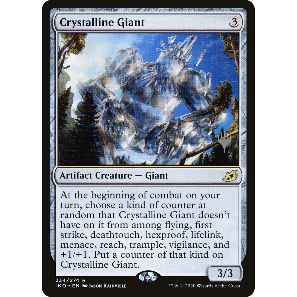 Crystalline Giant (PPIKO-234) - Ikoria: Lair of Behemoths Promos Foil