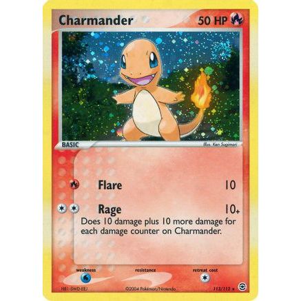 Charmander - 113/112 113/112 - FireRed & LeafGreen