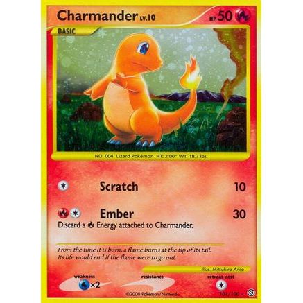 Charmander 101/100 - Stormfront Holofoil