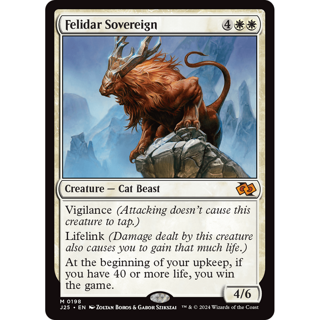 Felidar Sovereign (J25-198) - Foundations Jumpstart