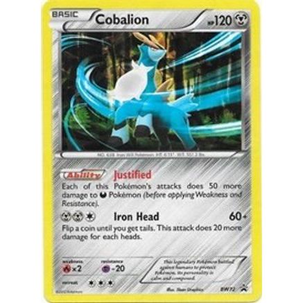 Cobalion - BW72 BW72/101 - Black and White Promos Holofoil