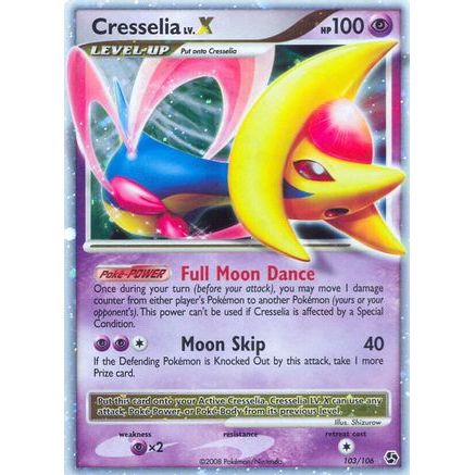 Cresselia LV.X 103/106 - Great Encounters Holofoil