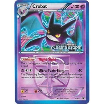Crobat - BW51 (Team Plasma) (Prerelease) BW51/101 - Black and White Promos Holofoil
