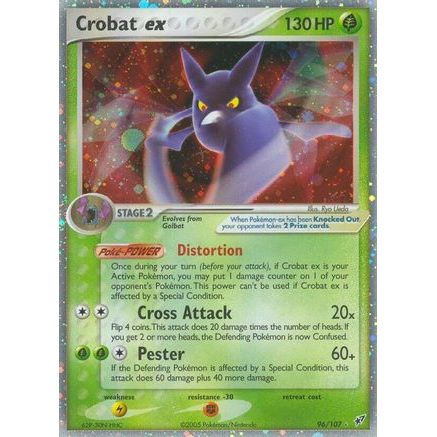 Crobat ex 96/107 - Deoxys Holofoil