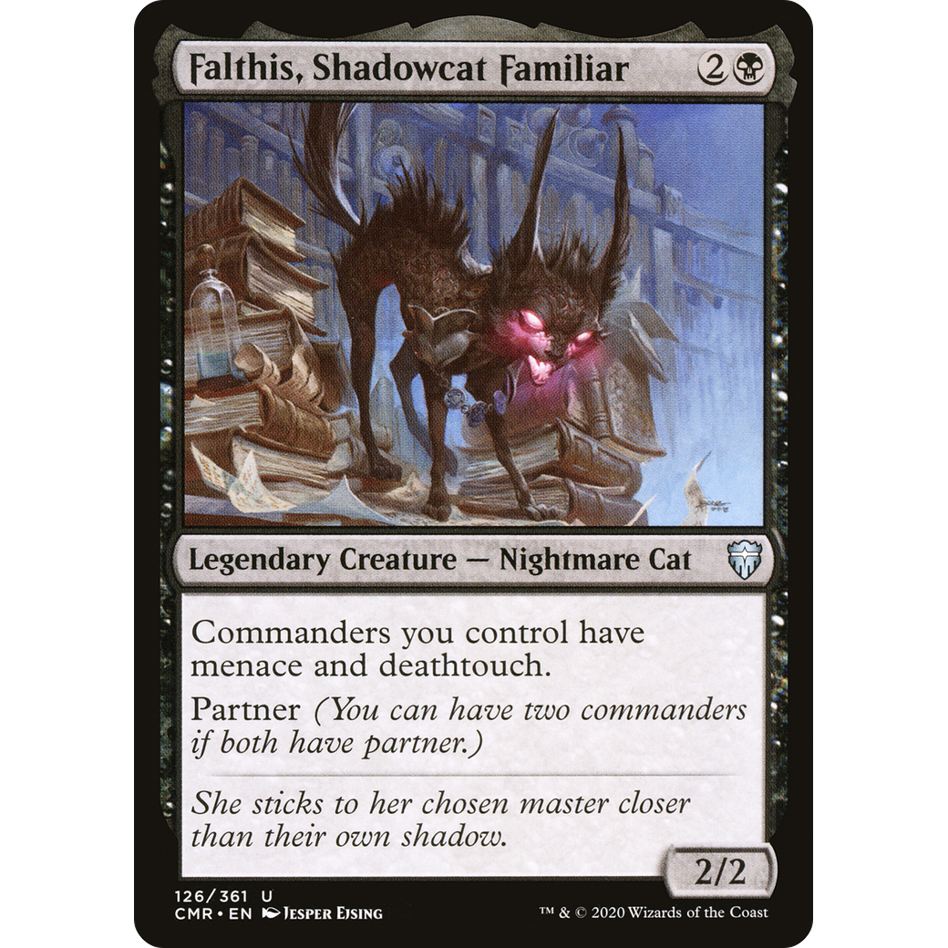 Falthis, Shadowcat Familiar (CMR-126) - Commander Legends