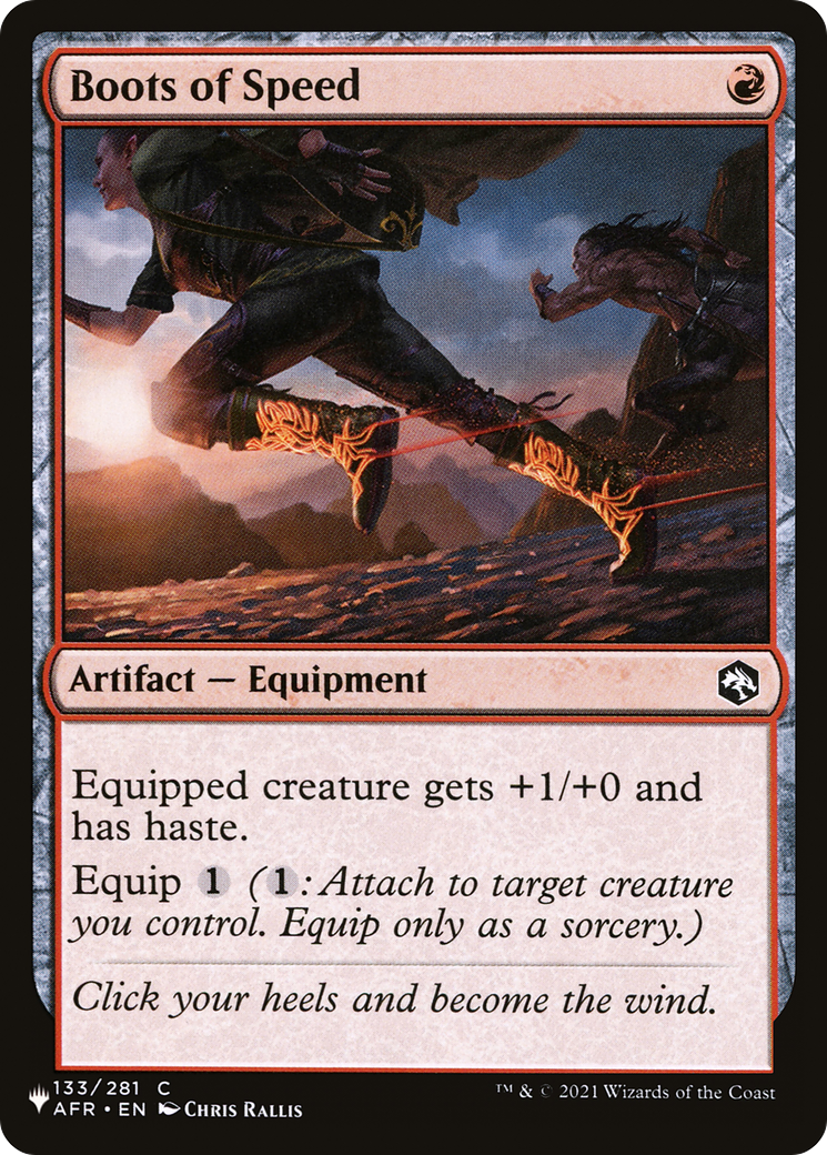 Boots of Speed (LIST-133/281) - The List
