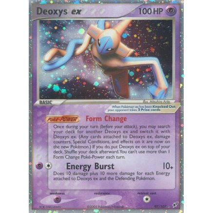 Deoxys ex (Normal Forme) 97/107 - Deoxys Holofoil