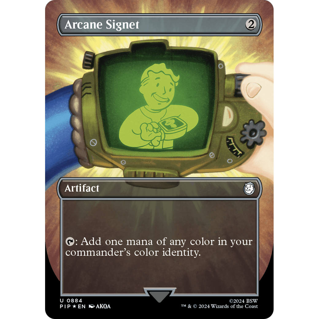 Arcane Signet (PIP-884) - Fallout (Borderless) Foil