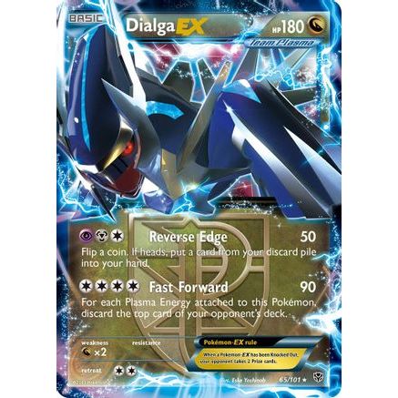 Dialga EX (Team Plasma) 65/101 - Plasma Blast Holofoil