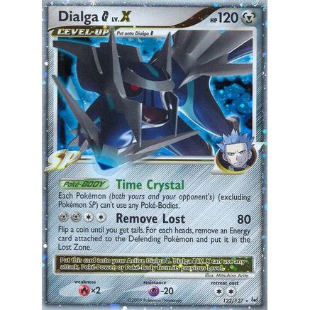 Dialga G LV.X 122/127 - Platinum Holofoil