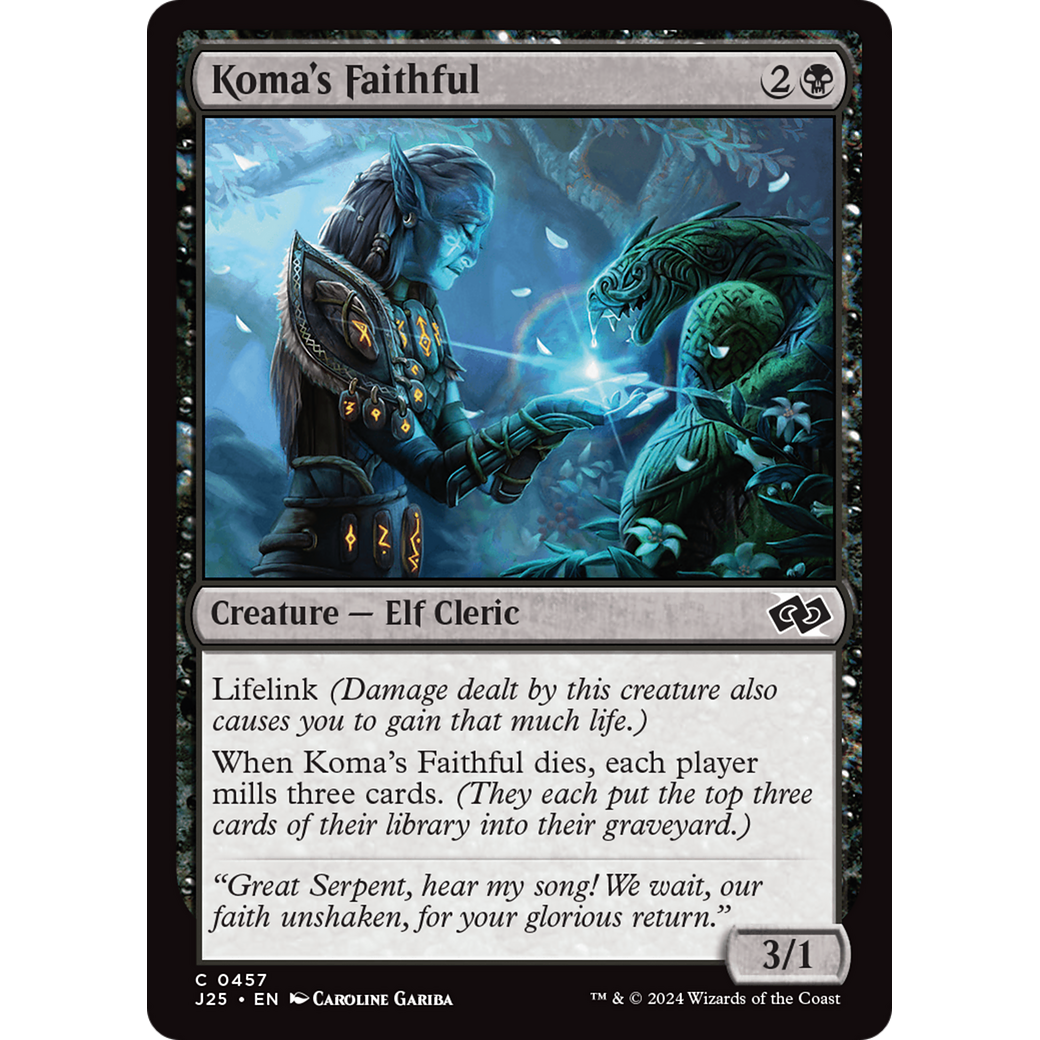 Koma's Faithful (J25-457) - Foundations Jumpstart