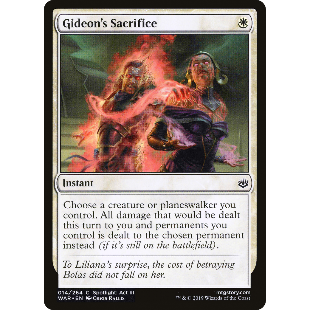 Gideon's Sacrifice (WAR-014) - War of the Spark