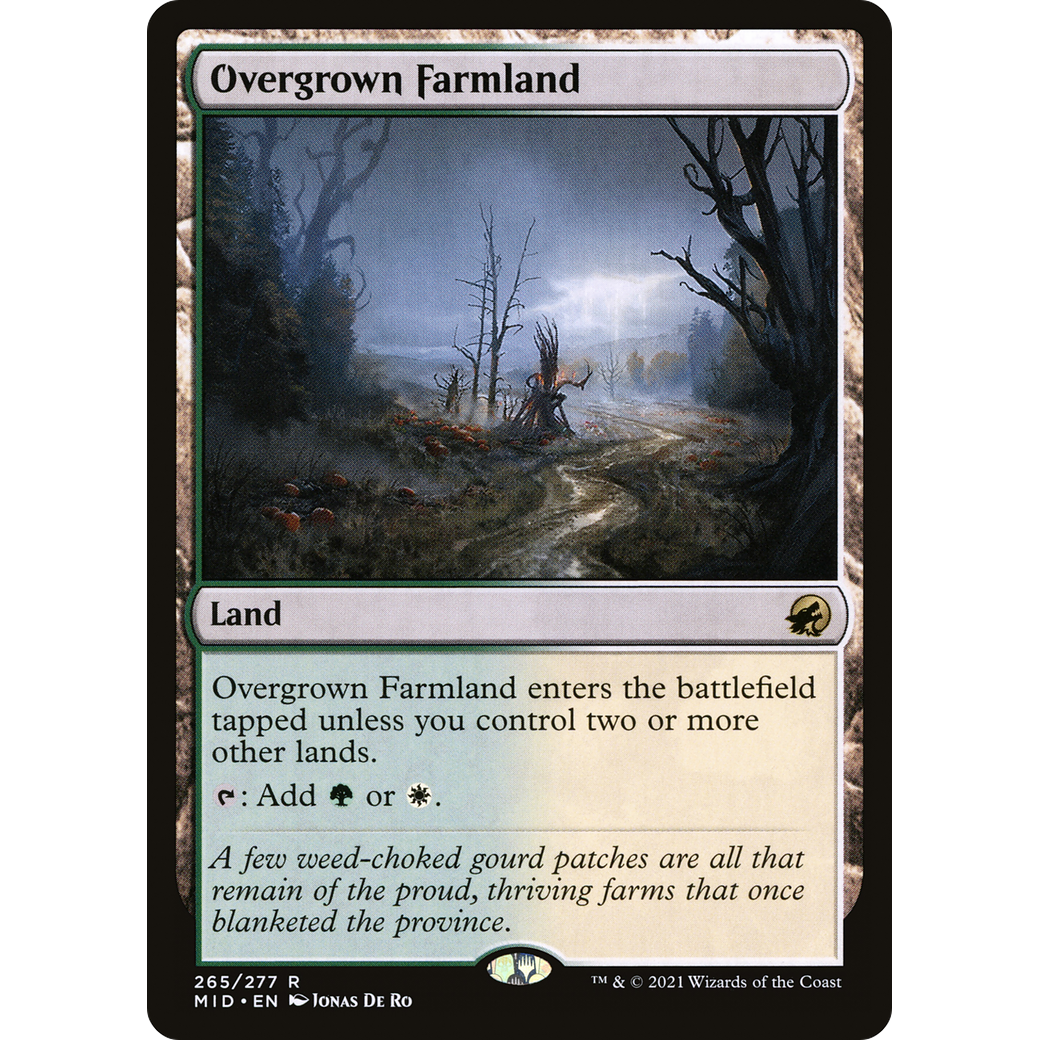 Overgrown Farmland (MID-265) - Innistrad: Midnight Hunt
