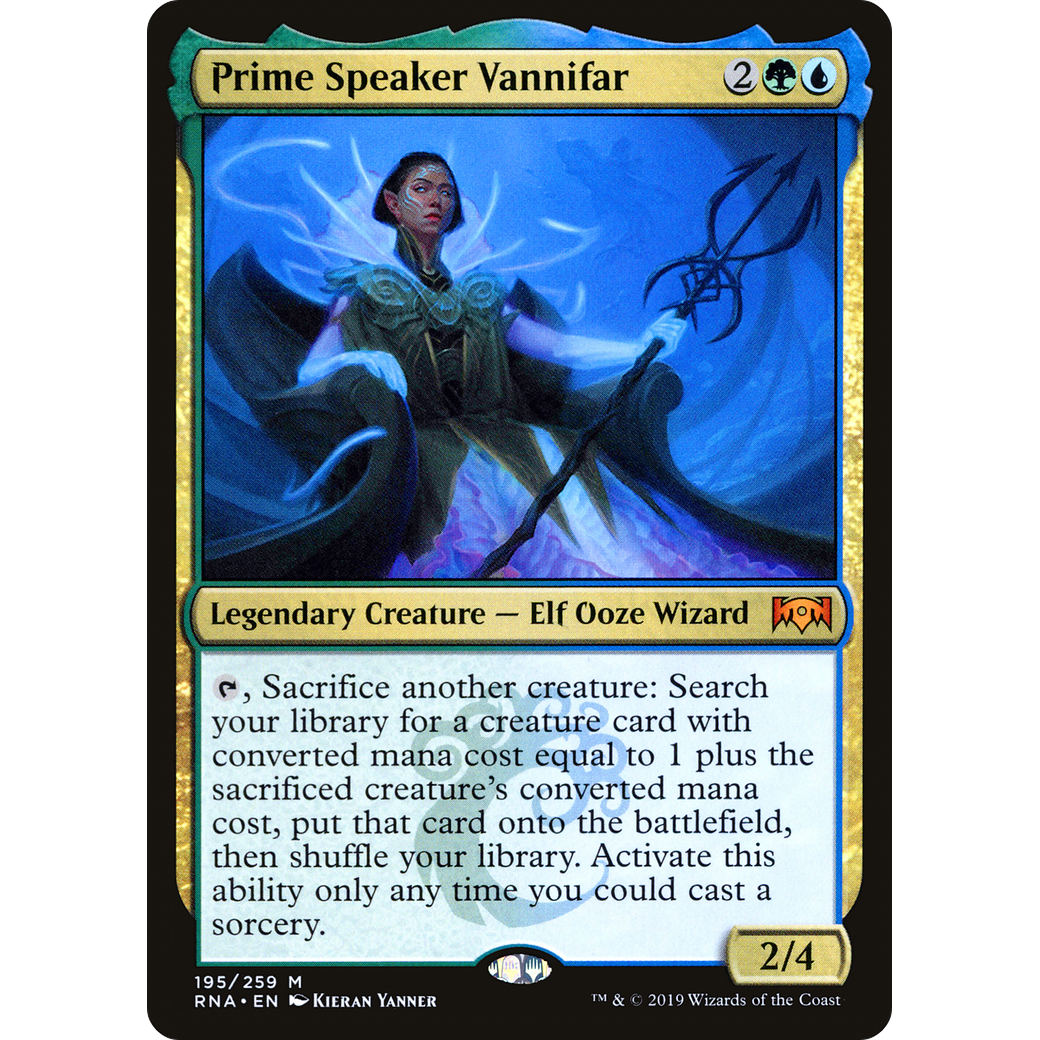 Prime Speaker Vannifar (RNA-195) - Ravnica Allegiance Foil
