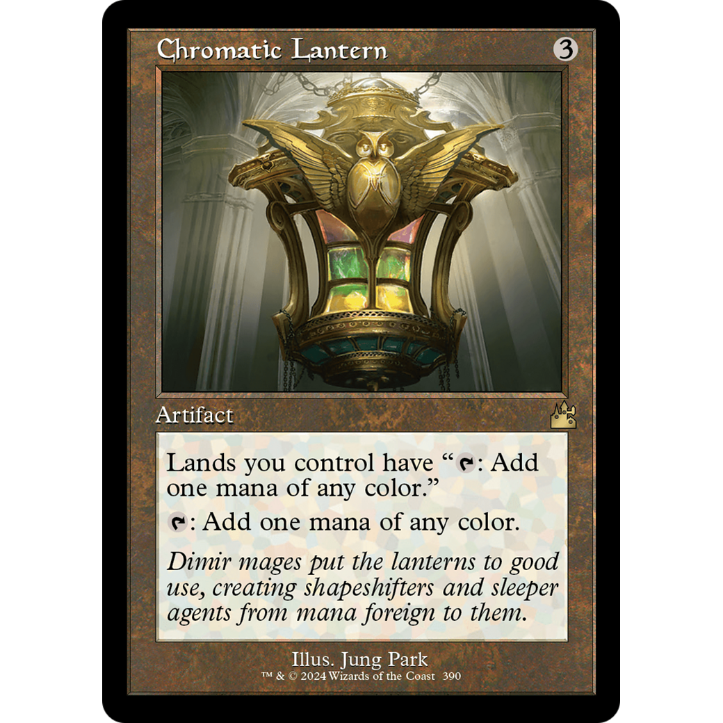 Chromatic Lantern (RVR-390) - Ravnica Remastered Foil