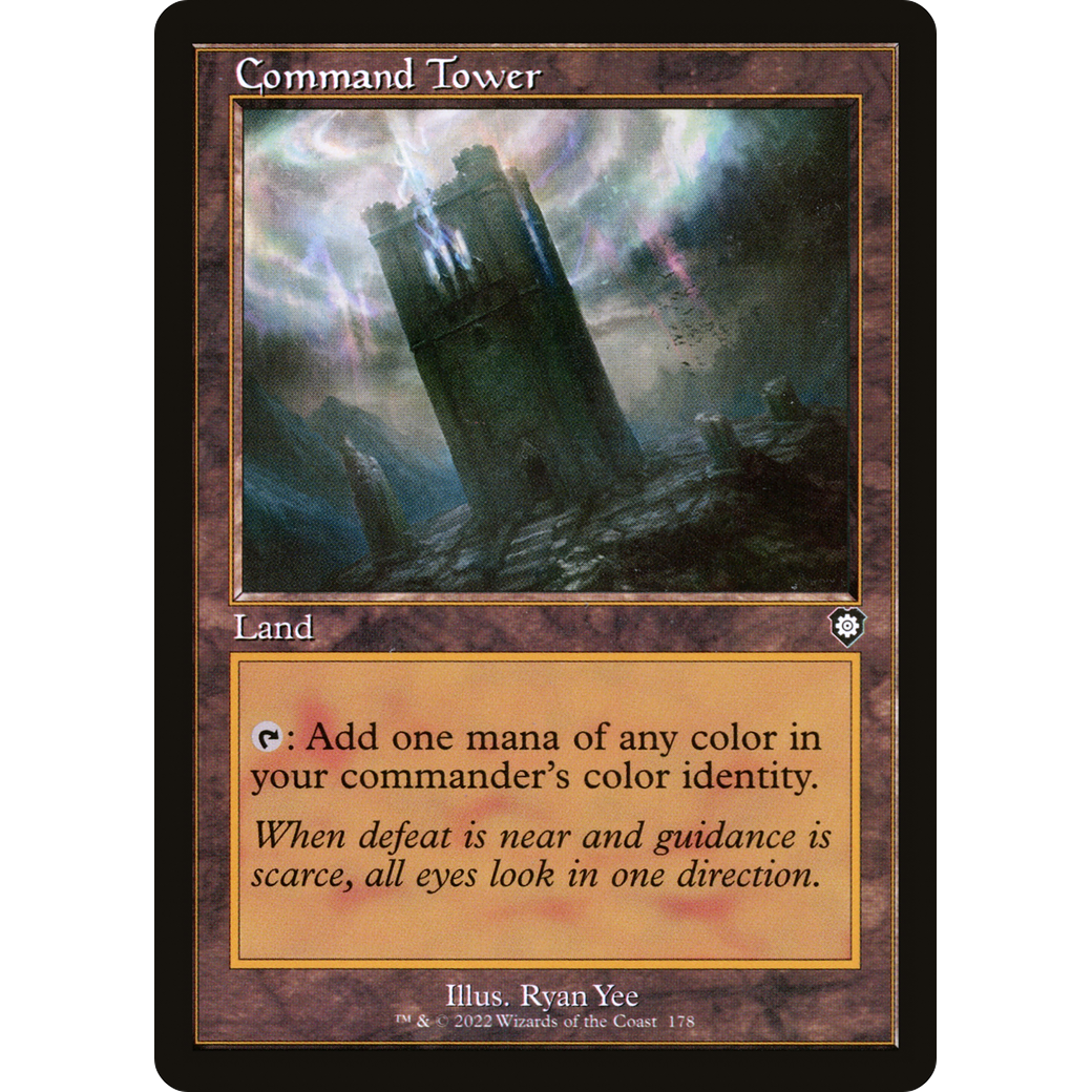 Command Tower (Retro Frame) (BRC-178) - The Brothers' War Commander