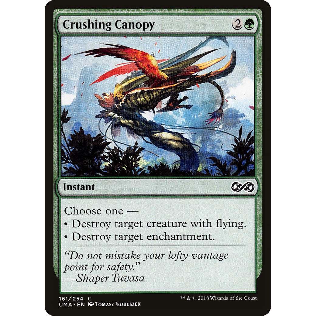 Crushing Canopy (UMA-161) - Ultimate Masters Foil