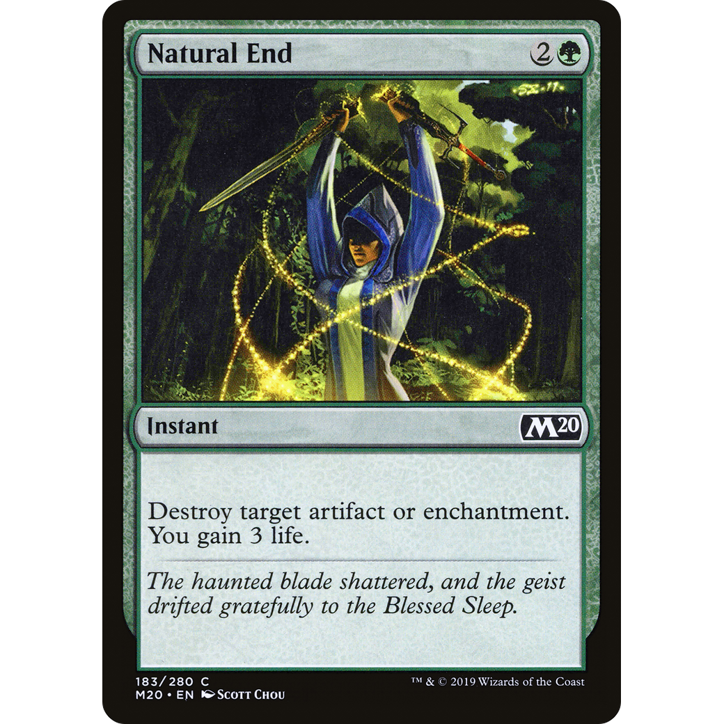Natural End (M20-183) - Core Set 2020