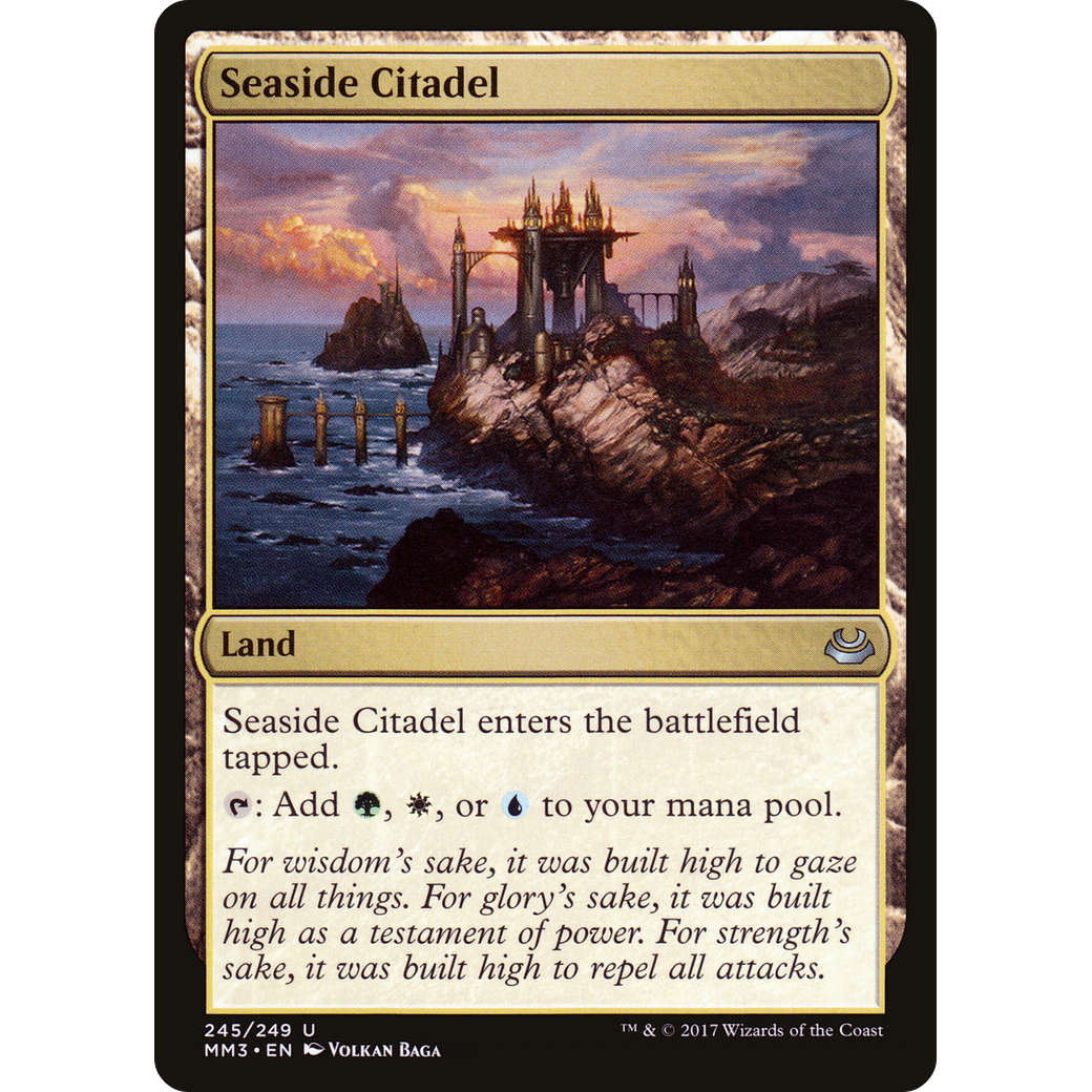 Seaside Citadel (MM3-245) - Modern Masters 2017 Foil