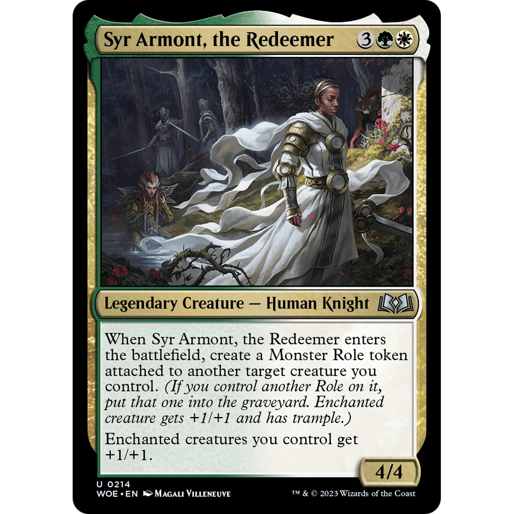 Syr Armont, the Redeemer (WOE-214) - Wilds of Eldraine