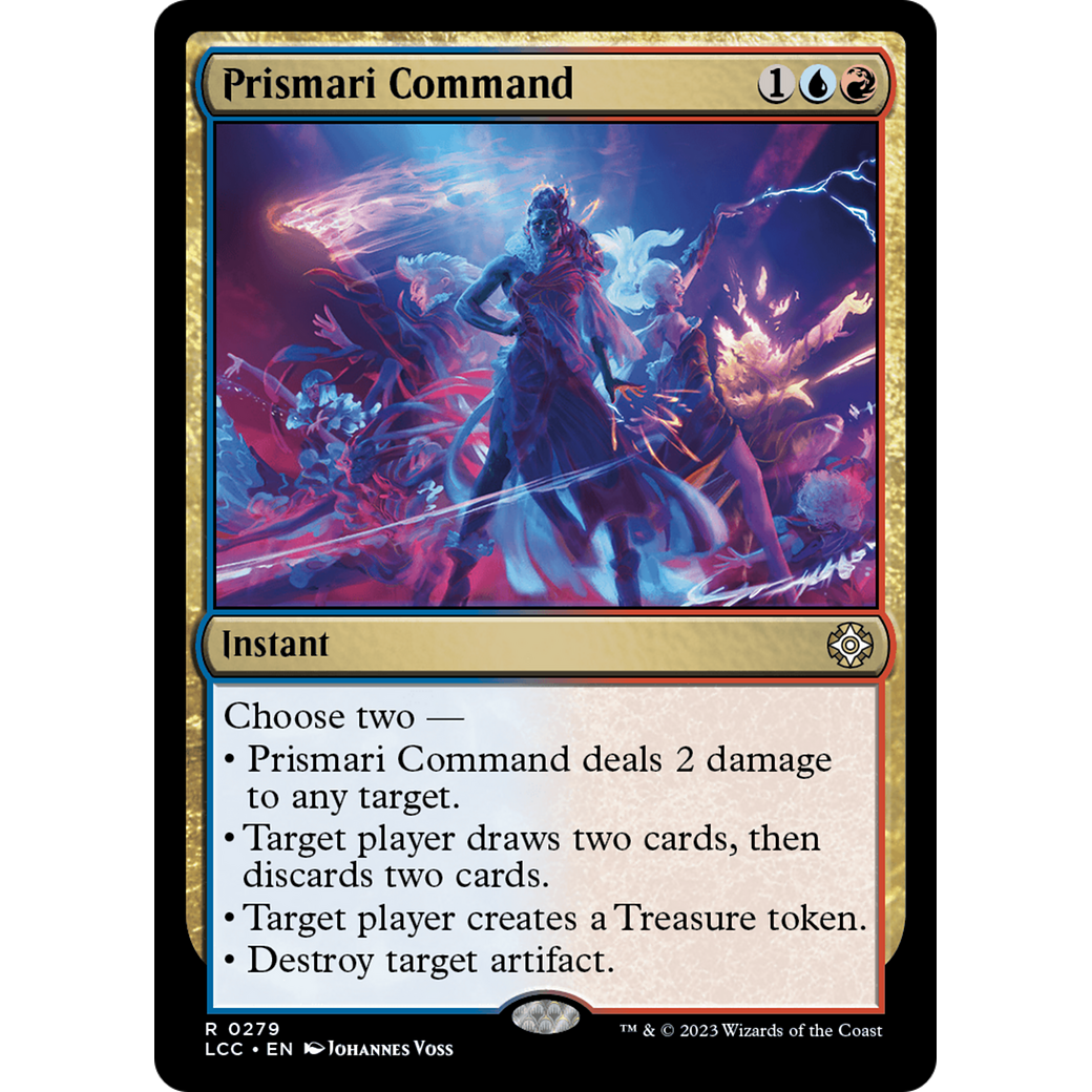 Prismari Command (LCC-279) - The Lost Caverns of Ixalan Commander