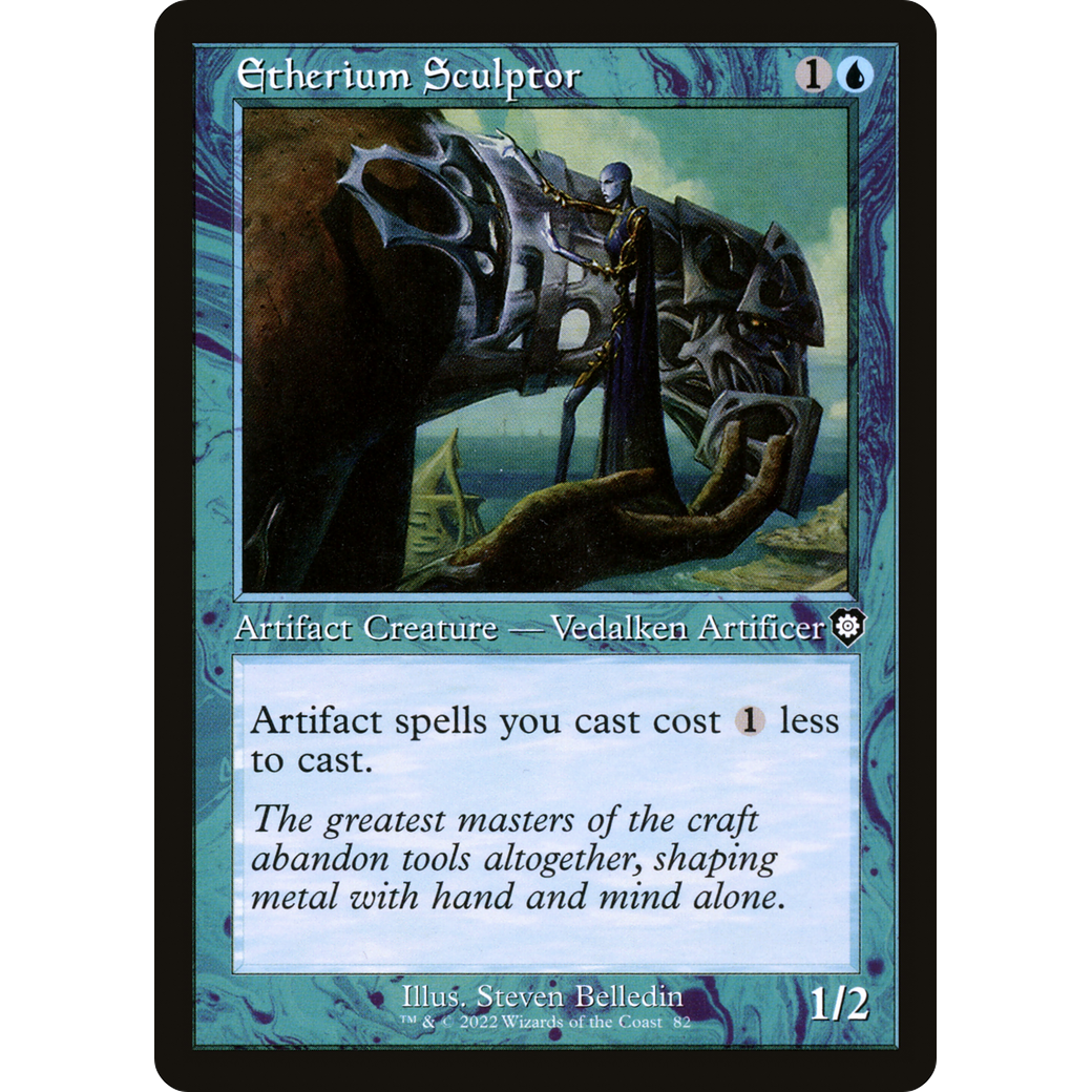 Etherium Sculptor (Retro Frame) (BRC-082) - The Brothers' War Commander