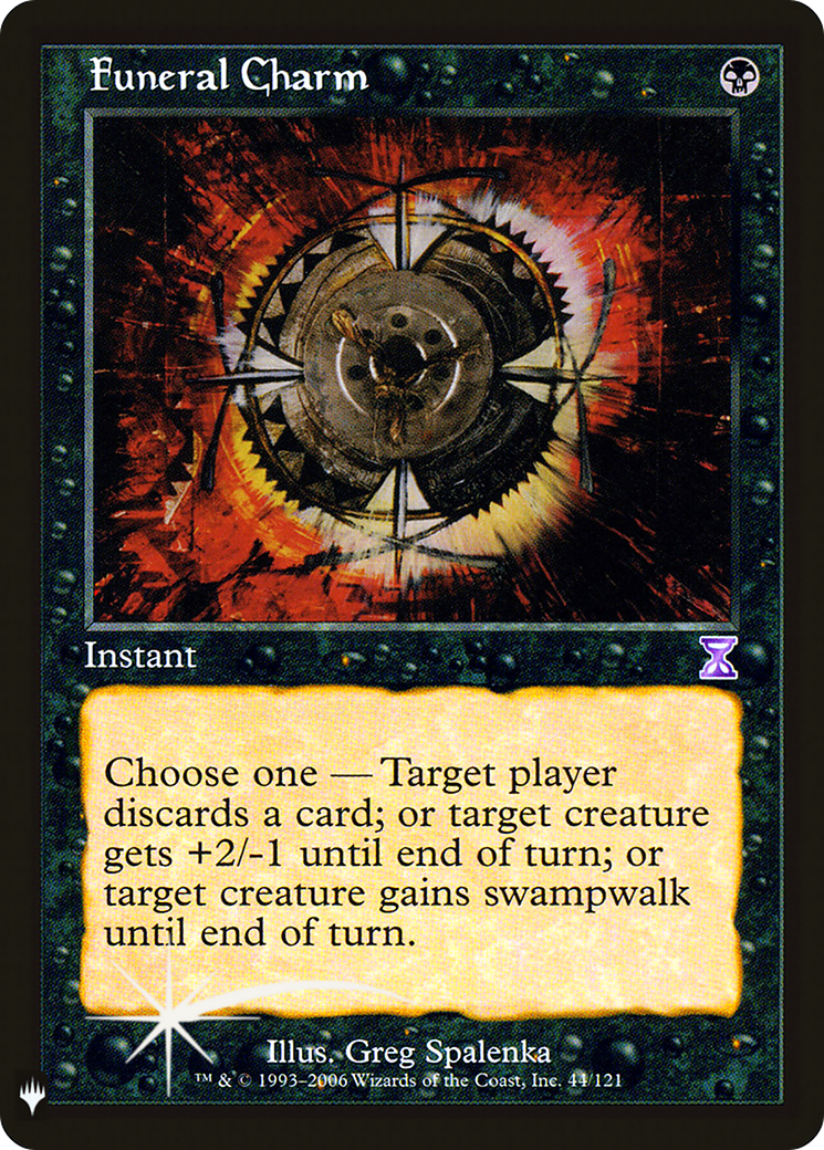 Funeral Charm (LIST-044) - The List Foil
