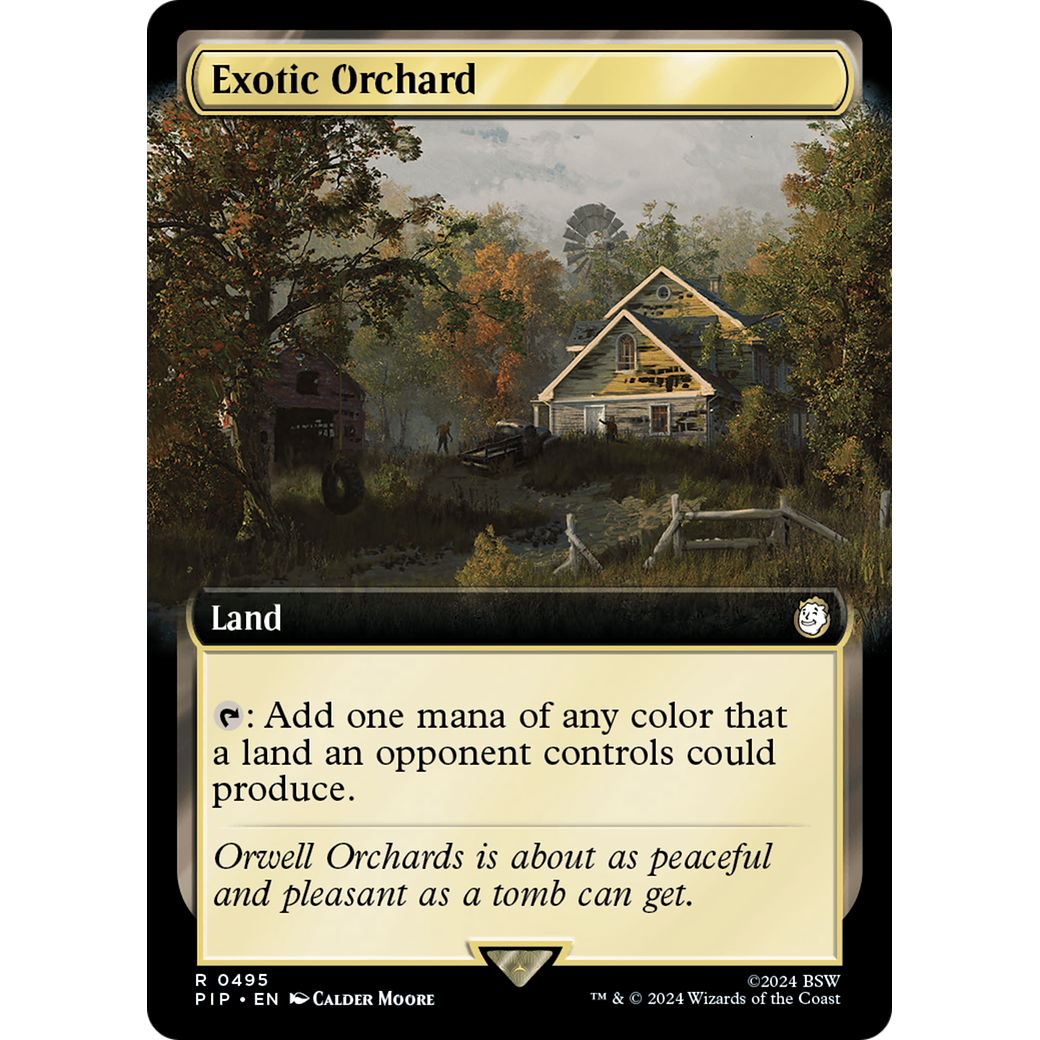 Exotic Orchard (PIP-495) - Fallout: (Extended Art) Foil