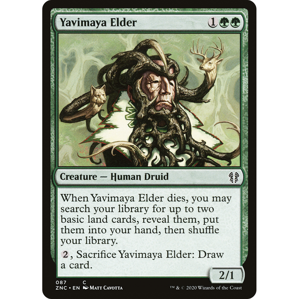 Yavimaya Elder (ZNC-087) - Zendikar Rising Commander