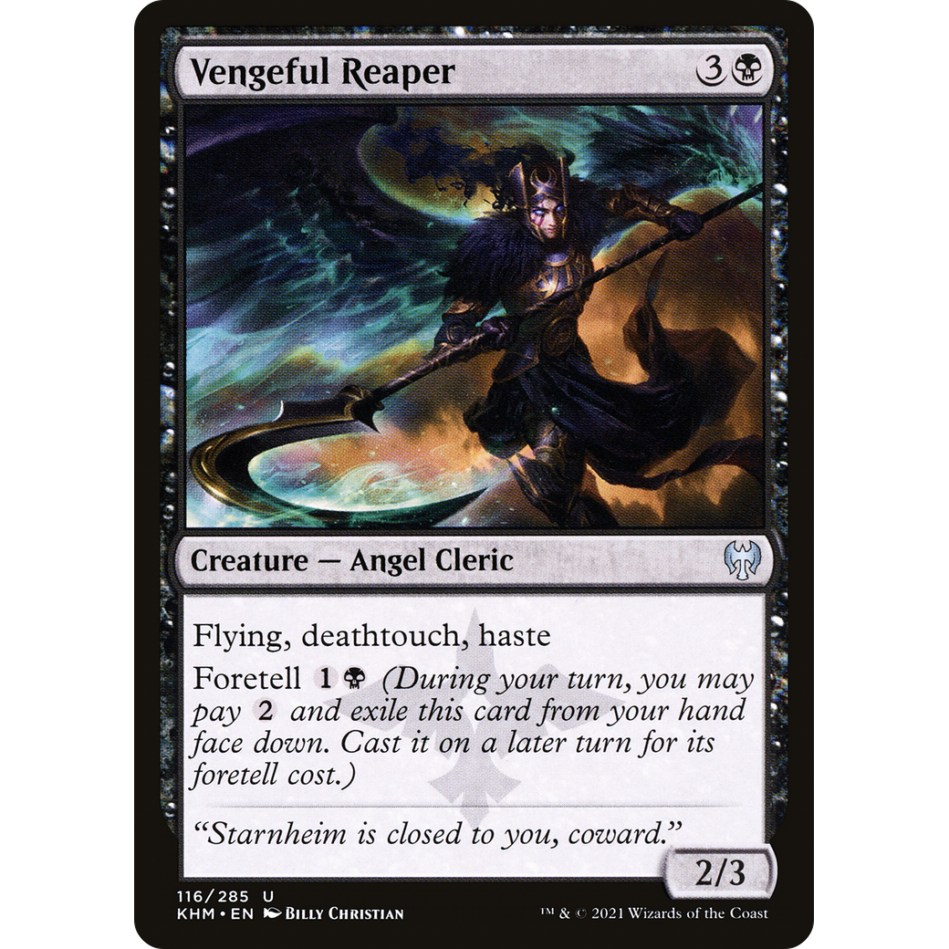 Vengeful Reaper (KHM-116) - Kaldheim Foil