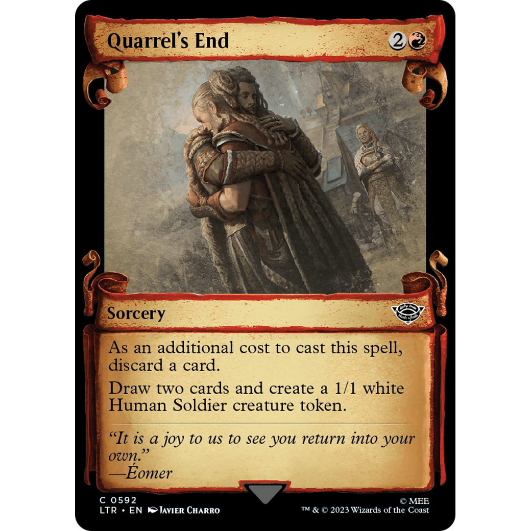 Quarrel's End (LTR-592) - The Lord of the Rings: Tales of Middle-earth: (Showcase)