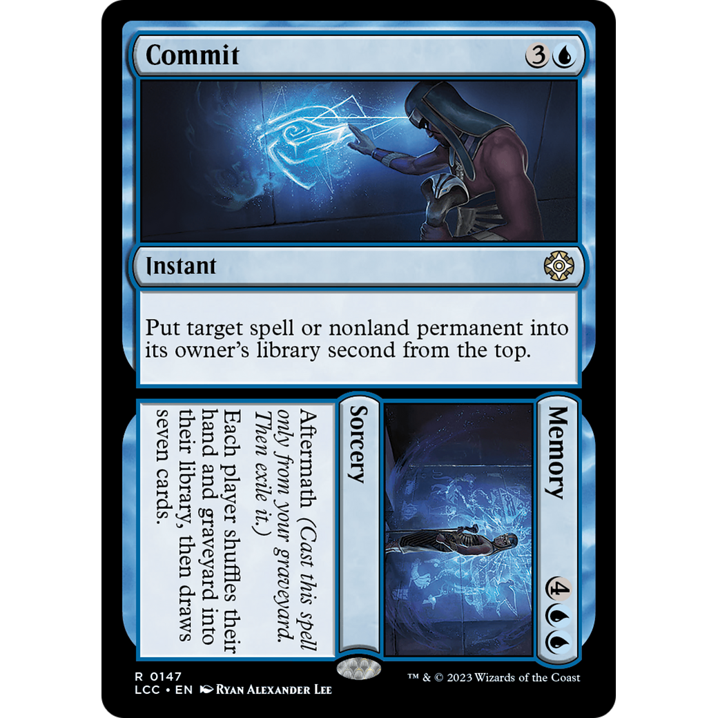 Commit // Memory (LCC-147) - The Lost Caverns of Ixalan Commander