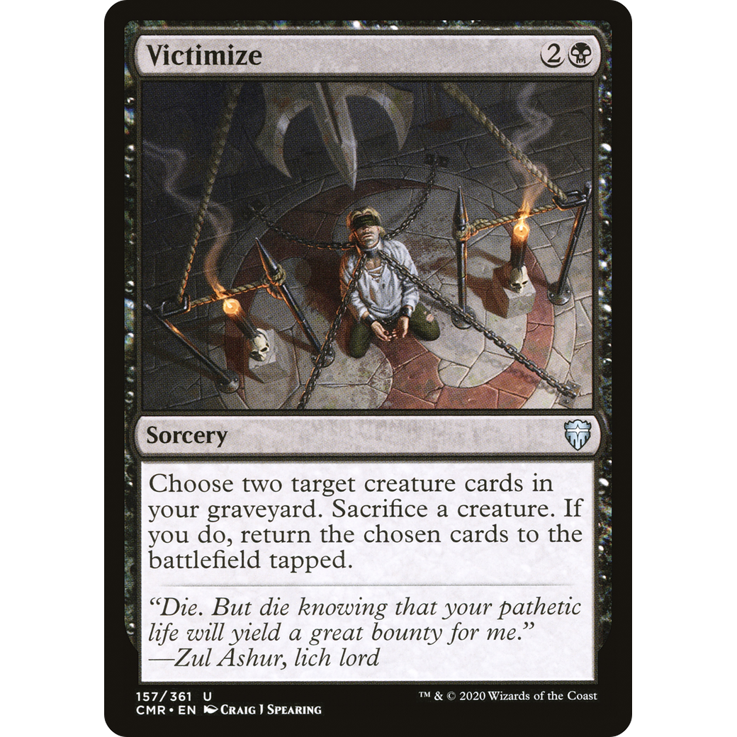 Victimize (CMR-157) - Commander Legends Foil
