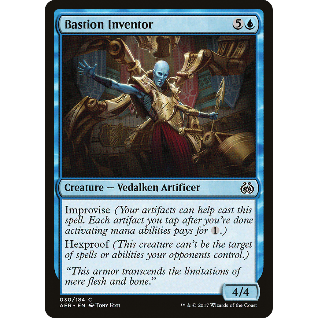 Bastion Inventor (AER-030) - Aether Revolt