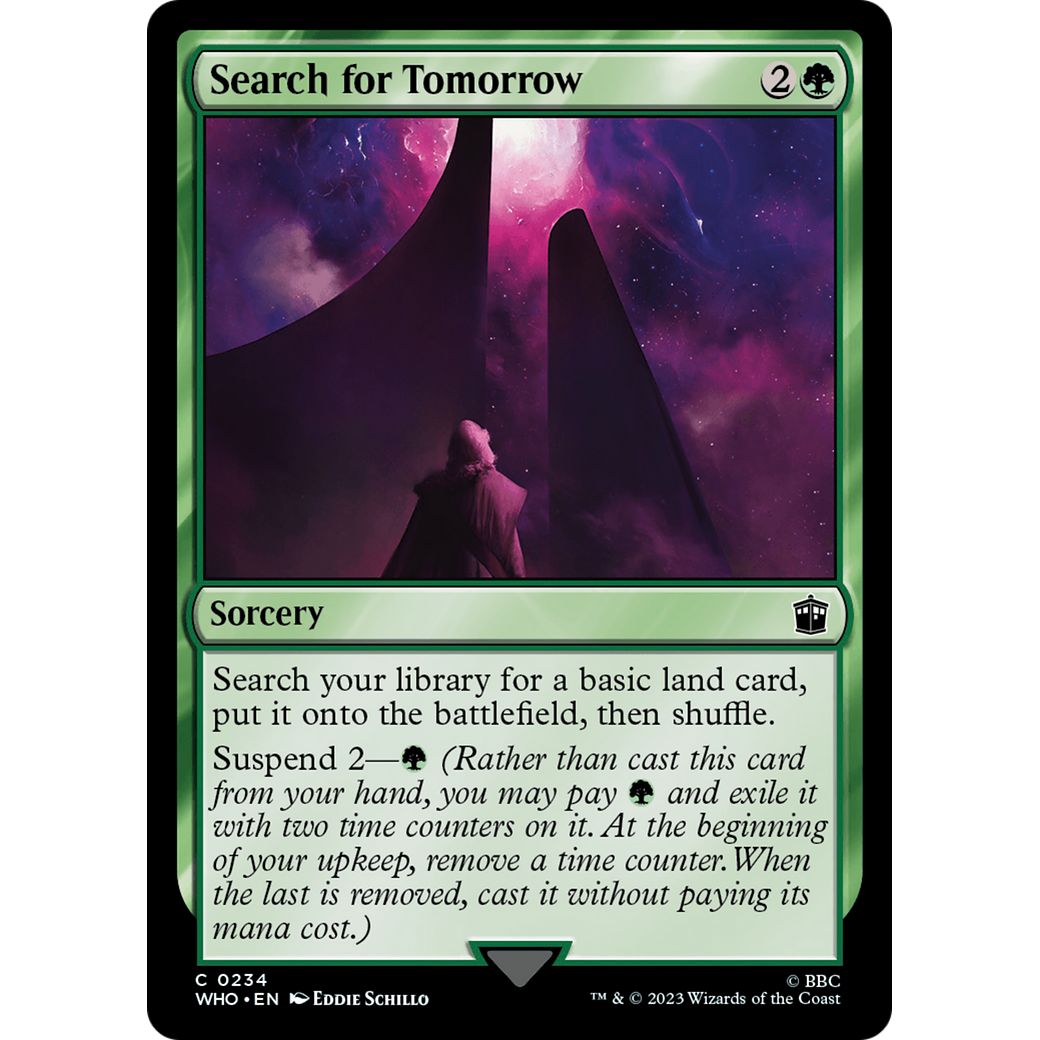 Search for Tomorrow (WHO-234) - Doctor Who