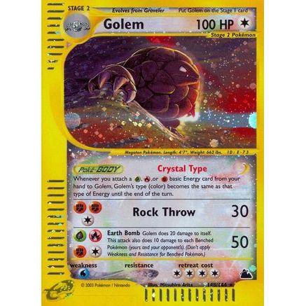 Golem 148/144 - Skyridge Holofoil