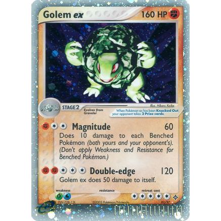 Golem ex 91/97 - Dragon Holofoil