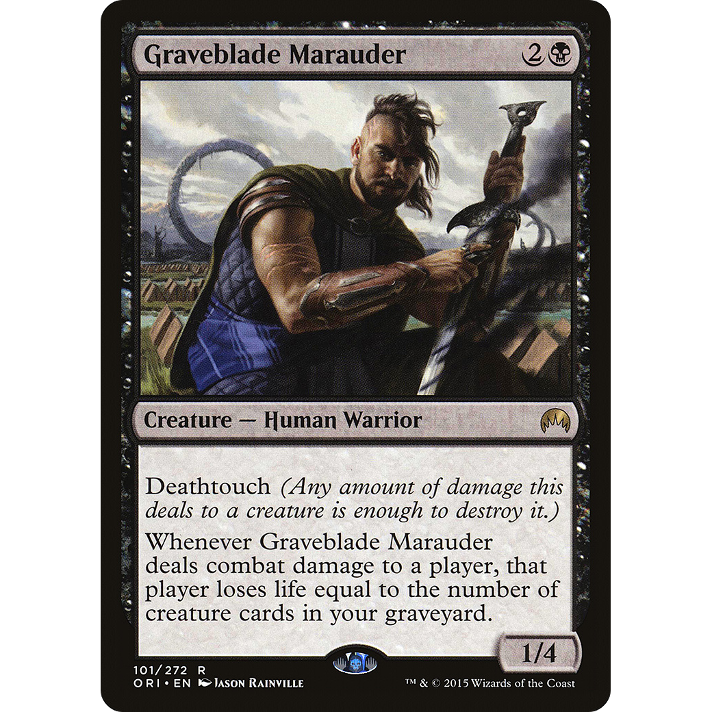Graveblade Marauder (ORI-101) - Magic Origins