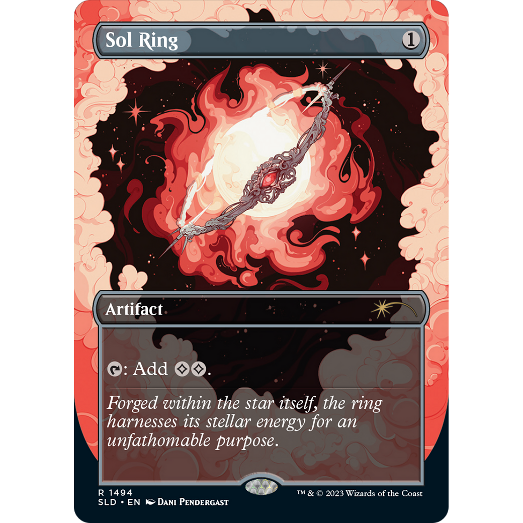 Sol Ring (1494) (SLD-1494) - Secret Lair Drop (Borderless)