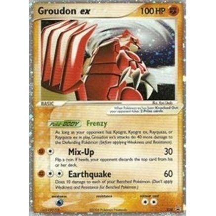 Groudon ex - 038 (EX Collector's Tins) 38/40 - Nintendo Promos Holofoil