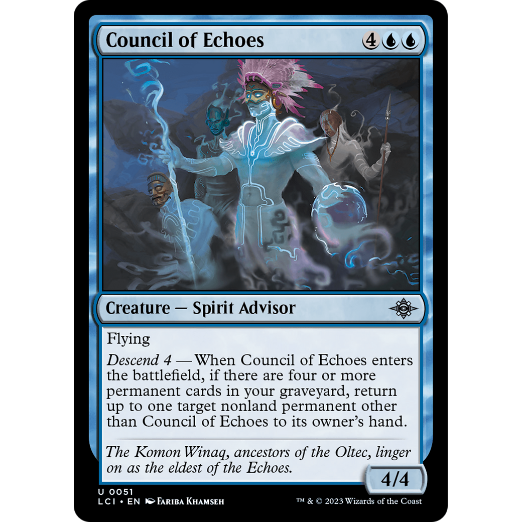 Council of Echoes (LCI-051) - The Lost Caverns of Ixalan Foil