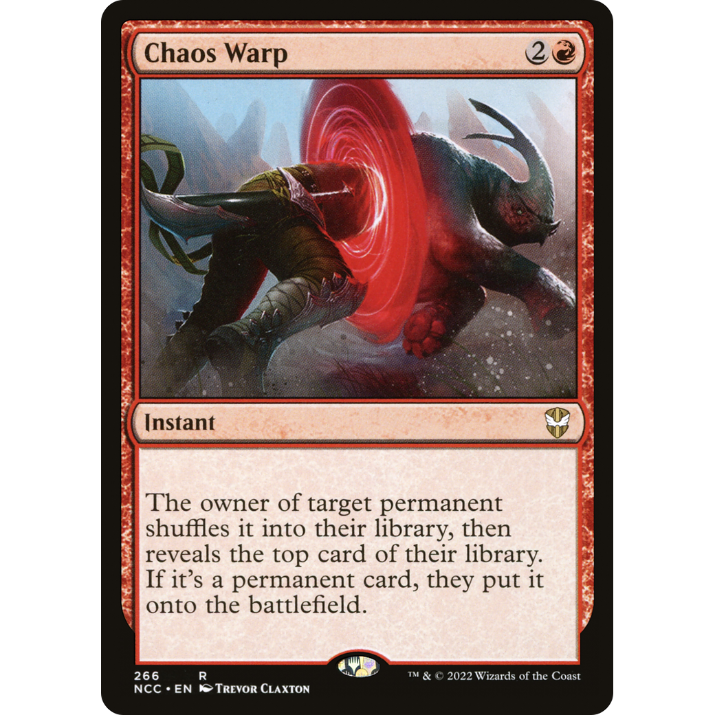 Chaos Warp (NCC-266) - New Capenna Commander