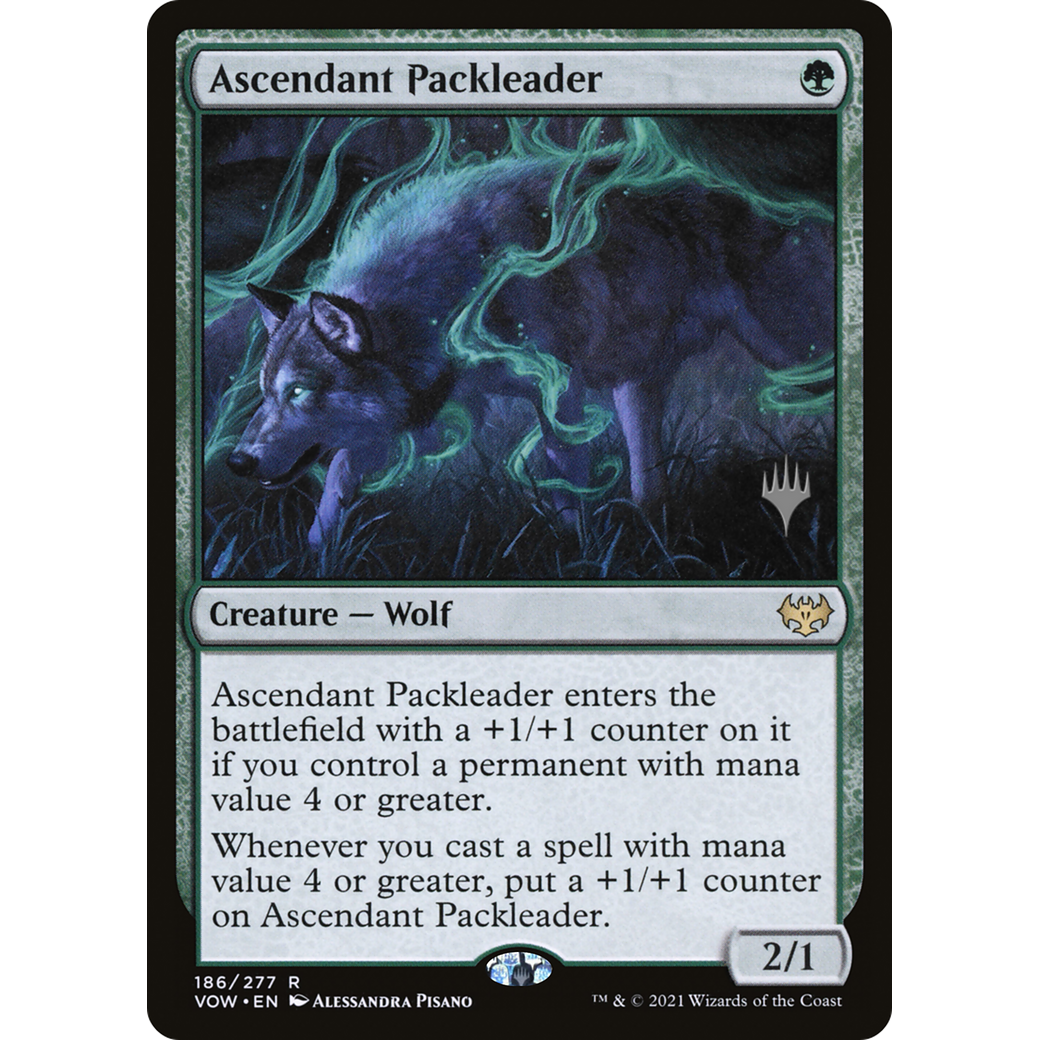 Ascendant Packleader (PPMID-) - Innistrad: Crimson Vow Promos
