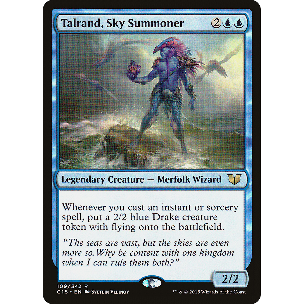 Talrand, Sky Summoner (C15-109) - Commander 2015