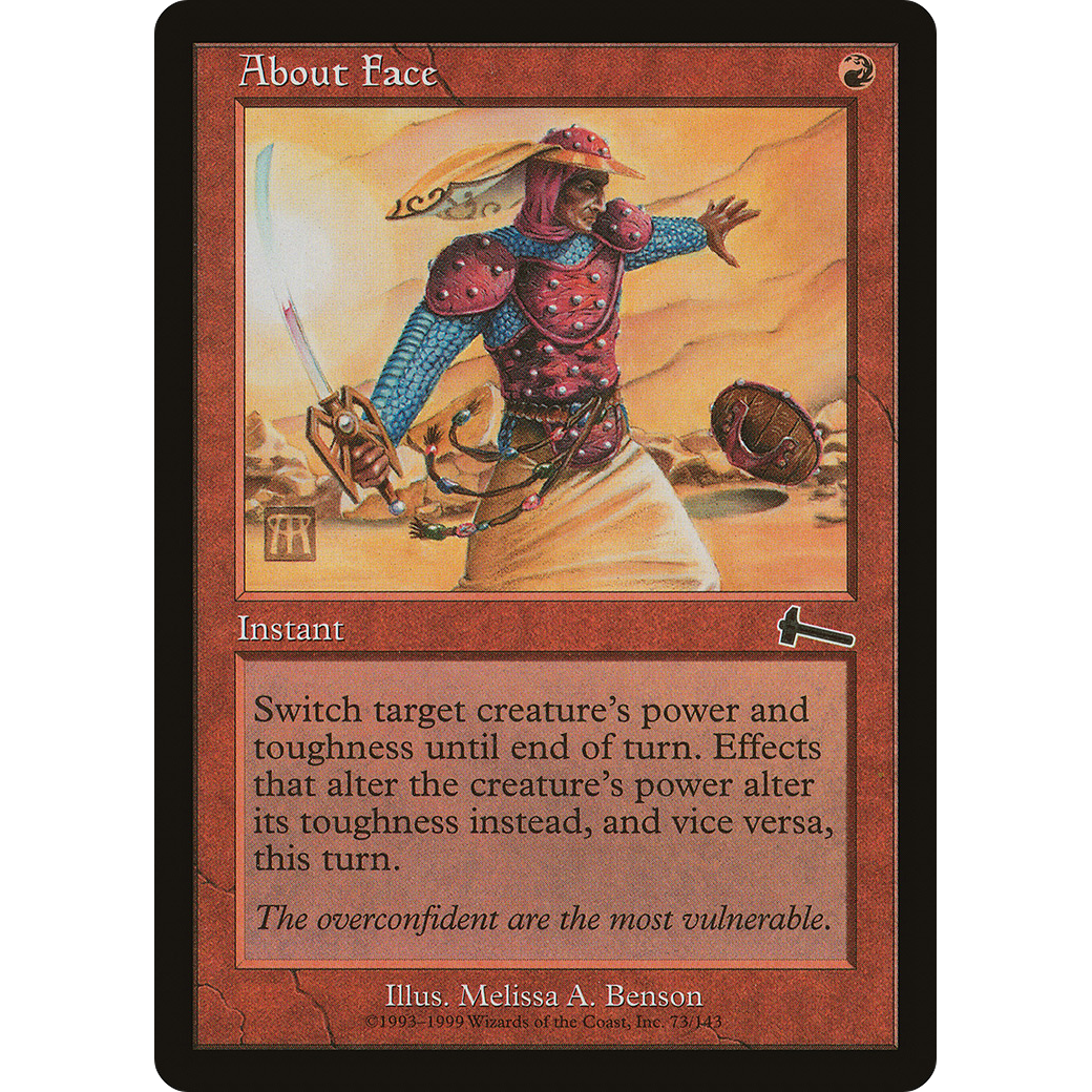 About Face (ULG-073) - Urza's Legacy Foil