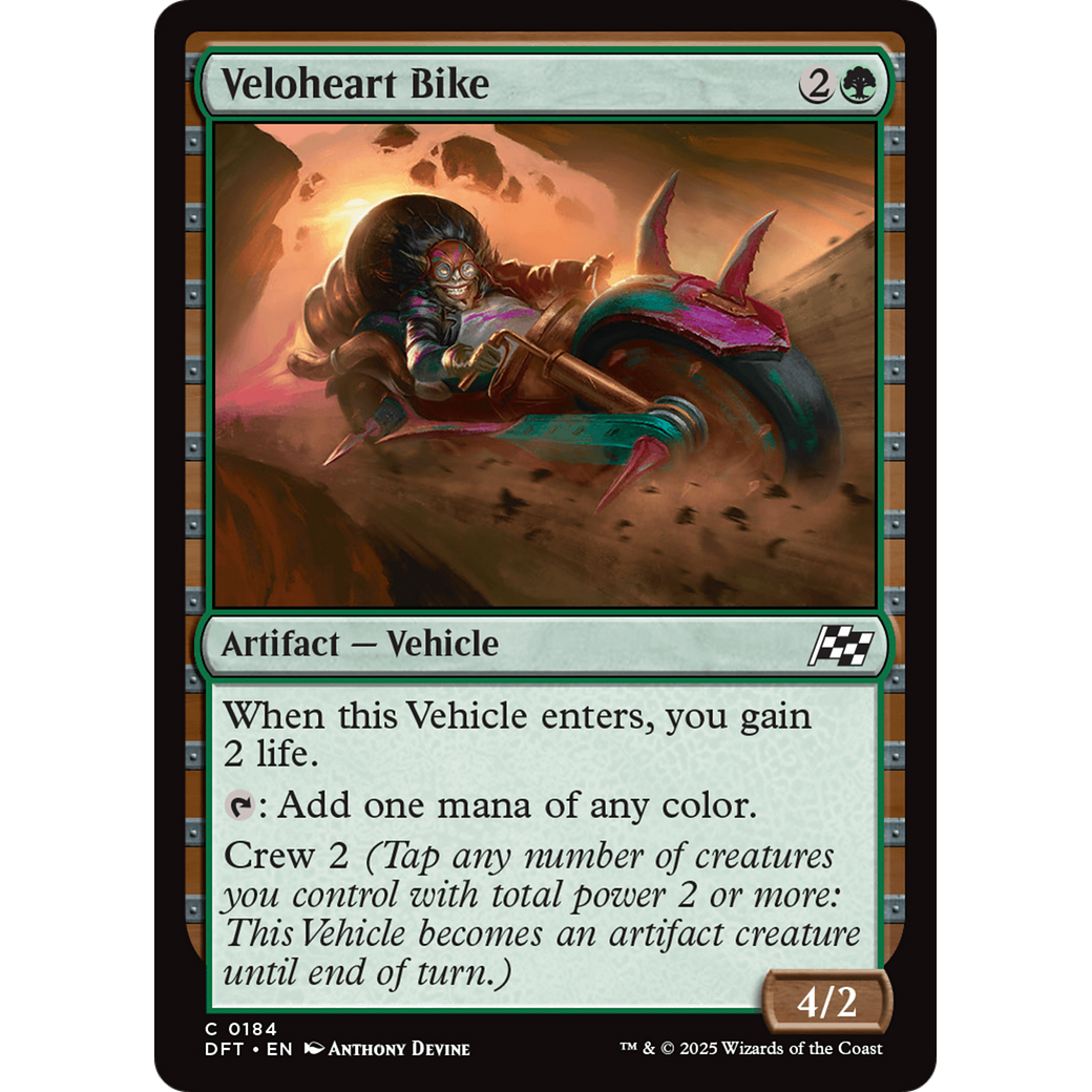 Veloheart Bike (DFT-184) - Aetherdrift Foil